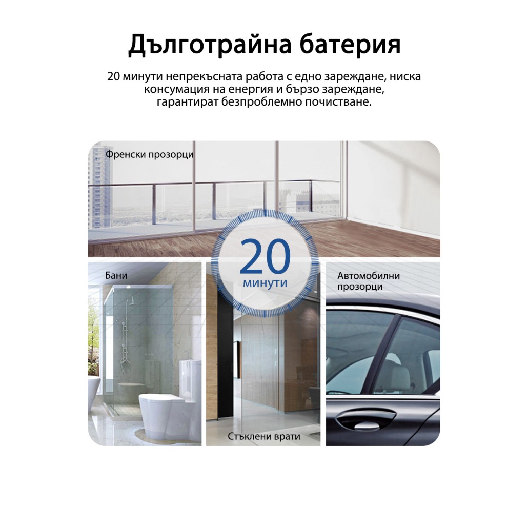 Уред за почистване на прозорци JIMMY VW302