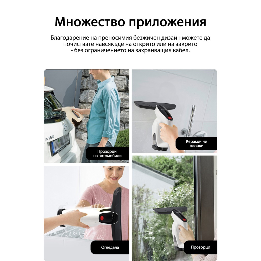 Уред за почистване на прозорци JIMMY VW302
