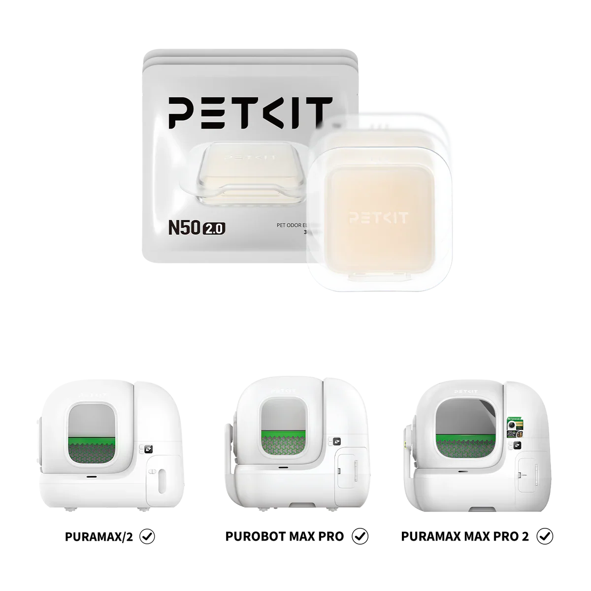 Елиминатор за миризми Petkit N50 (3бр.) Елиминатор за миризми Petkit N50 (3бр.)