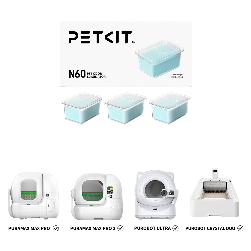 Елиминатор на миризми Petkit N60 (3бр.) Елиминатор на миризми Petkit N60 (3бр.)