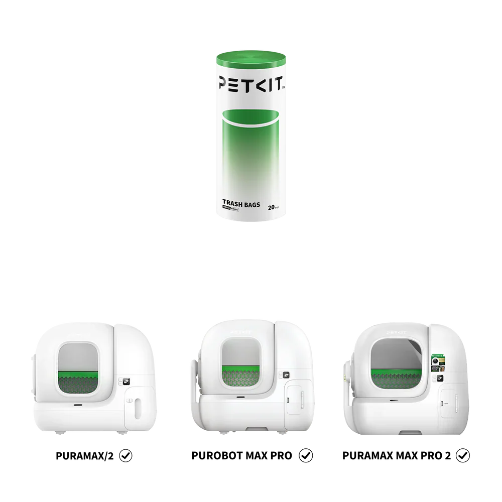 Торбички за отпадъци за PetKit Pura MAX 2 и Petkit Purobot Max Pro - (20бр.)