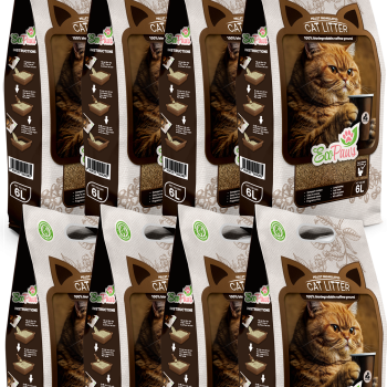 8бр. Котешка тоалетна от КАФЕ Eco Paws