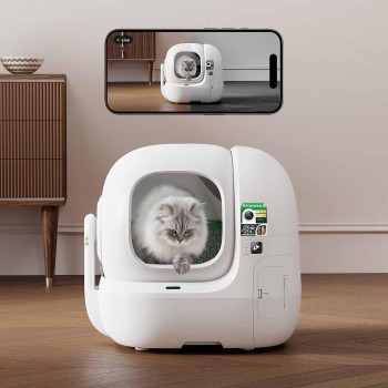Petkit Purobot Max Pro 2 Автоматична и Самопочистваща се тоалетна за котки Petkit Purobot Max Pro 2 Автоматична и Самопочистваща се тоалетна за котки