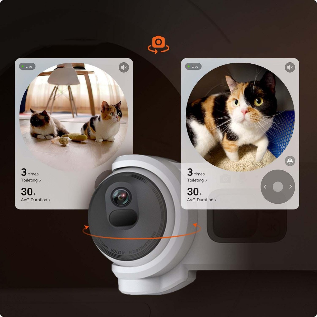 Автоматична и самопочистваща се тоалетна за котки PetKit Purobot ULTRA