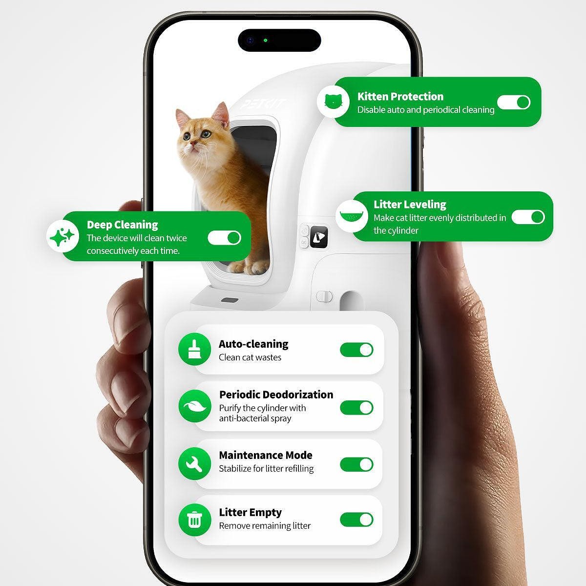 Автоматична и самопочистваща се тоалетна за котки Petkit Pura Max 2 Автоматична и самопочистваща се тоалетна за котки Petkit Pura Max 2