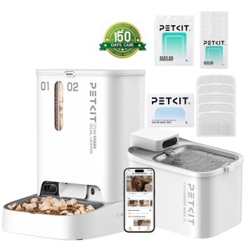 Автомачна хранилка и поилка Petkit Dual-Hopper и Petkit Eversweet Max Автомачна хранилка и поилка Petkit Dual-Hopper и Petkit Eversweet Max