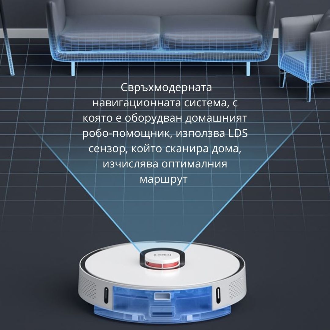 Xiaomi Roidmi EVE Plus Robot Прахосмукачка робот