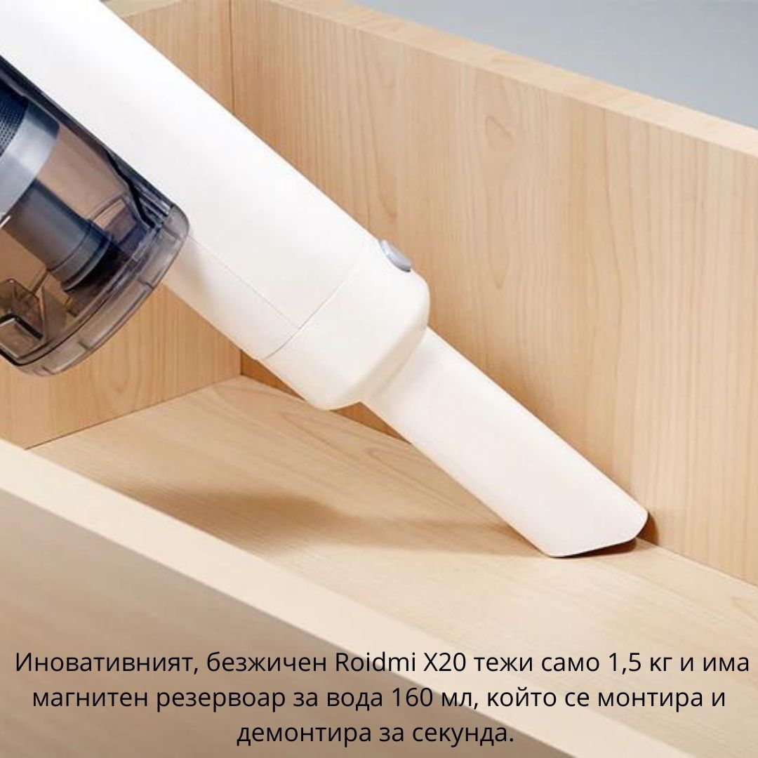  Xiaomi Roidmi X20 Handhеld Cordless Ръчна прахосмукачка