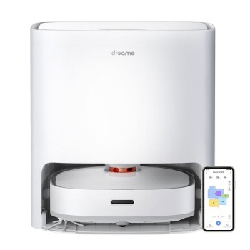 Dreame Bot W10 Прахосмукачка робот, бяла