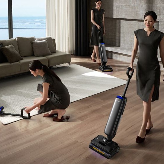 Tineco Floor One S9 Artist Steam Вертикална прахосмукачка Tineco Floor One S9 Artist Steam Вертикална прахосмукачка