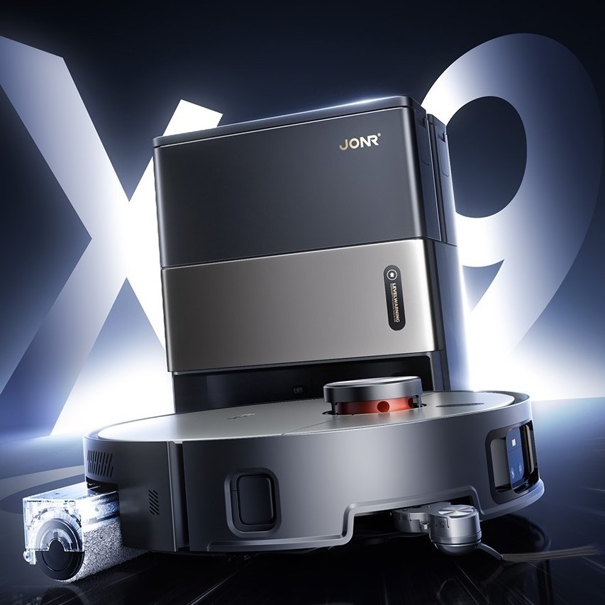 Jonr X9 Pro Прахосмукачка робот,черен