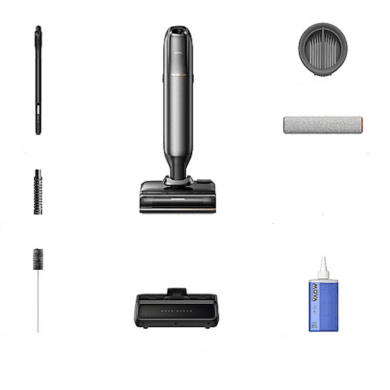 MOVA M50 Ultra Wet and Dry Vacuum Ръчна прахосмукачка, черна