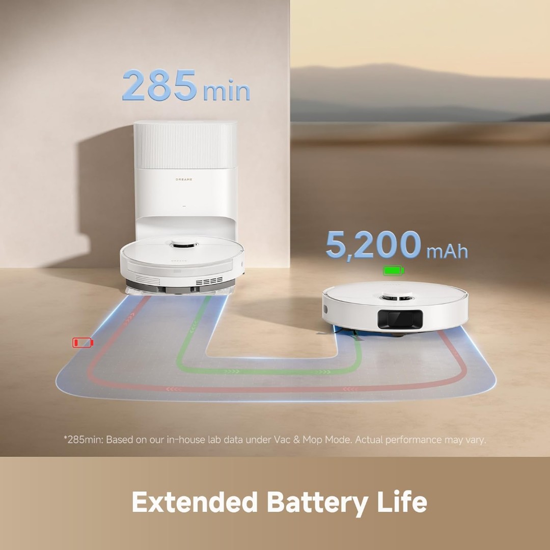 Dreame D20 Plus - Прахосмукачка робот, бяла Dreame D20 Plus - Прахосмукачка робот, бяла