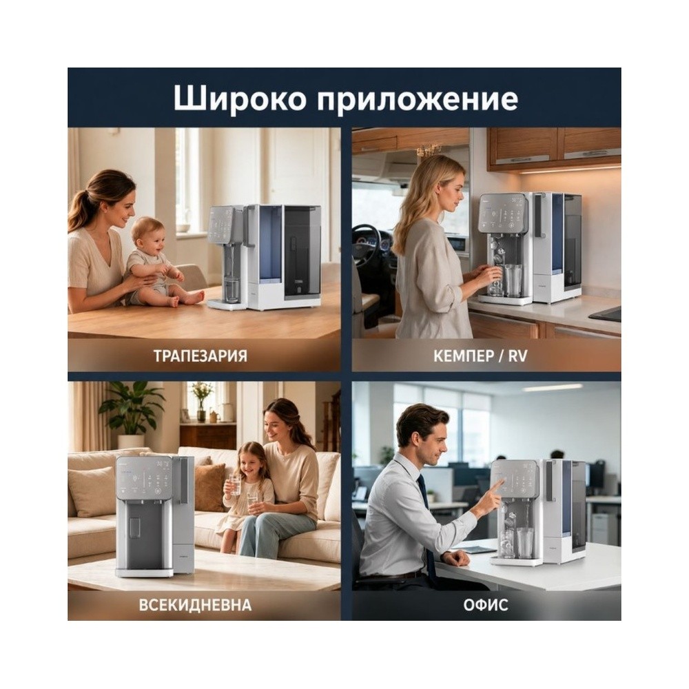 NatureFlow I4: Универсален уред за минерална вода и лед