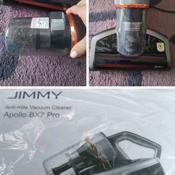 Прахосмукачка против акари JIMMY BX7 Pro, сива Прахосмукачка против акари JIMMY BX7 Pro, сива