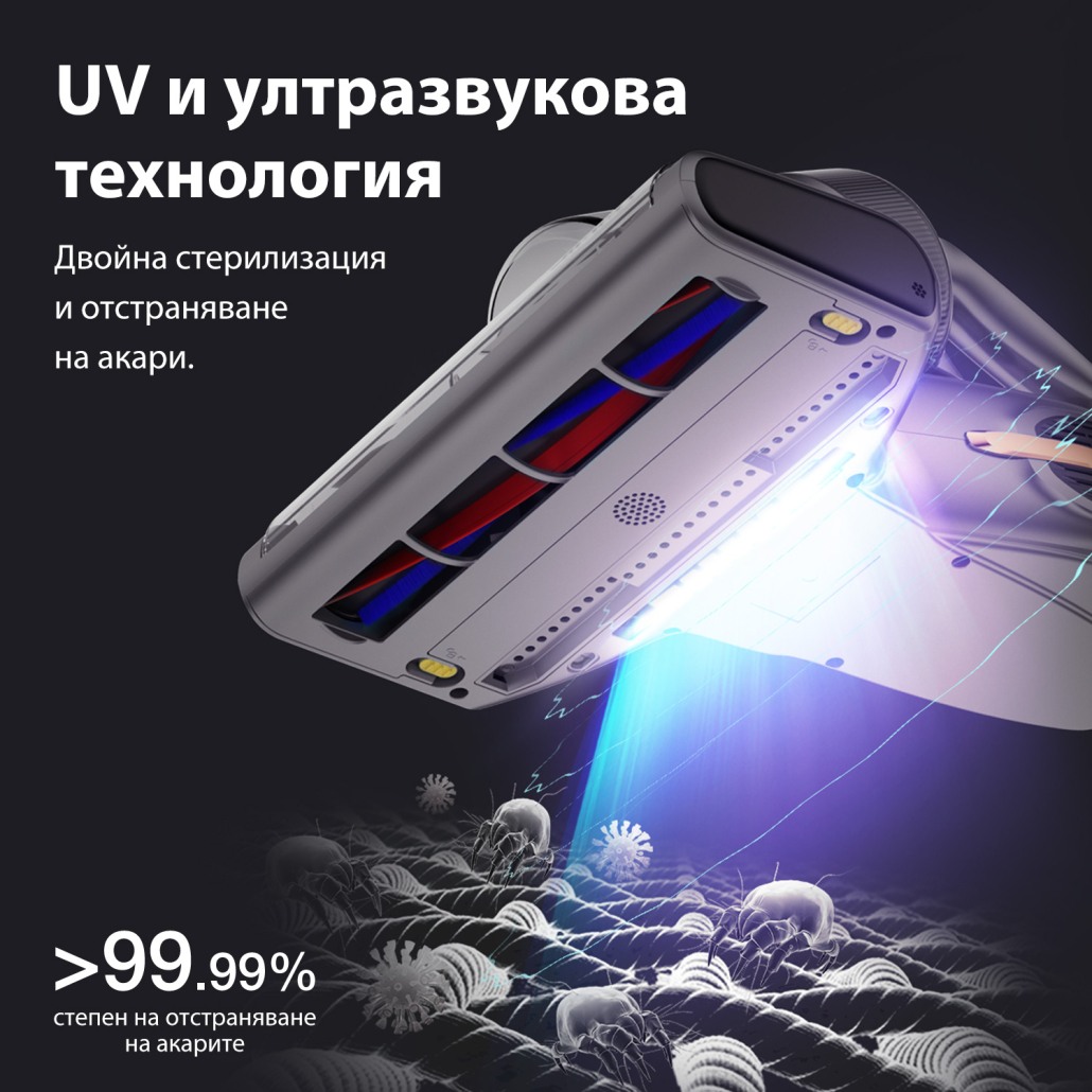 Прахосмукачка против акари JIMMY BX7 Pro, сива Прахосмукачка против акари JIMMY BX7 Pro, сива