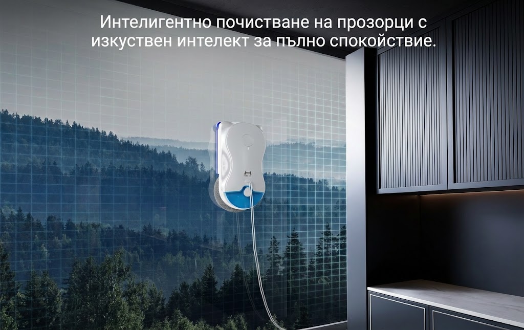 робот за почистване на прозорци Hutt 10
